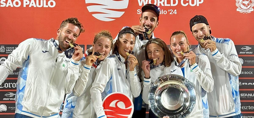 Diego Bollettinari e Itália Conquistam Copa do Mundo de Beach Tennis!