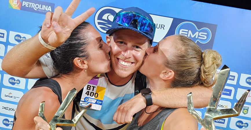 Greta e Cimatti são Campeãs do BT400 Open de Beach Tennis em Petrolina